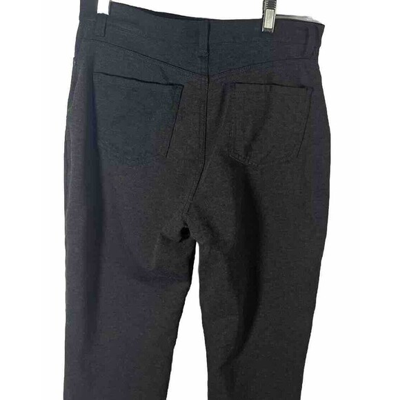 Size 10 Avarage Gloria Vanderbilt Amanda Ponte Gray Woman Stretch Pants - Picture 7 of 10